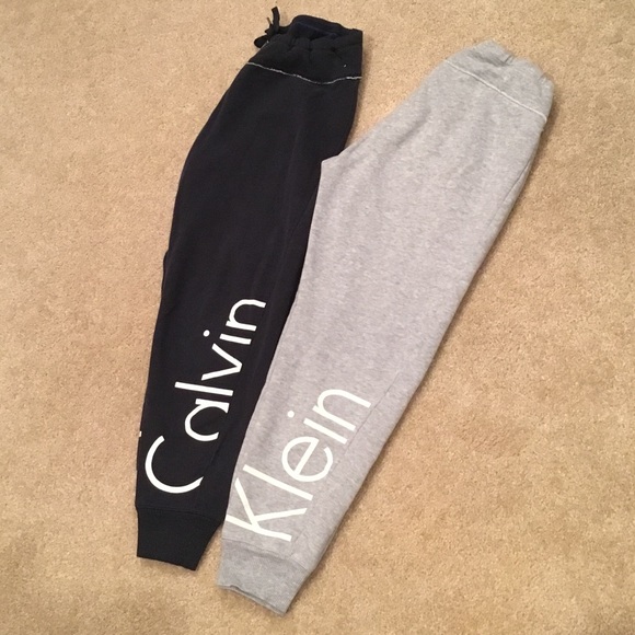 Calvin Klein Sweatpants- Set of 2 - Picture 2 of 7